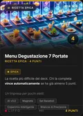 Menu Degustazione